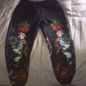 RIPNDIP Bouquet Black Neoprene Sweatpants